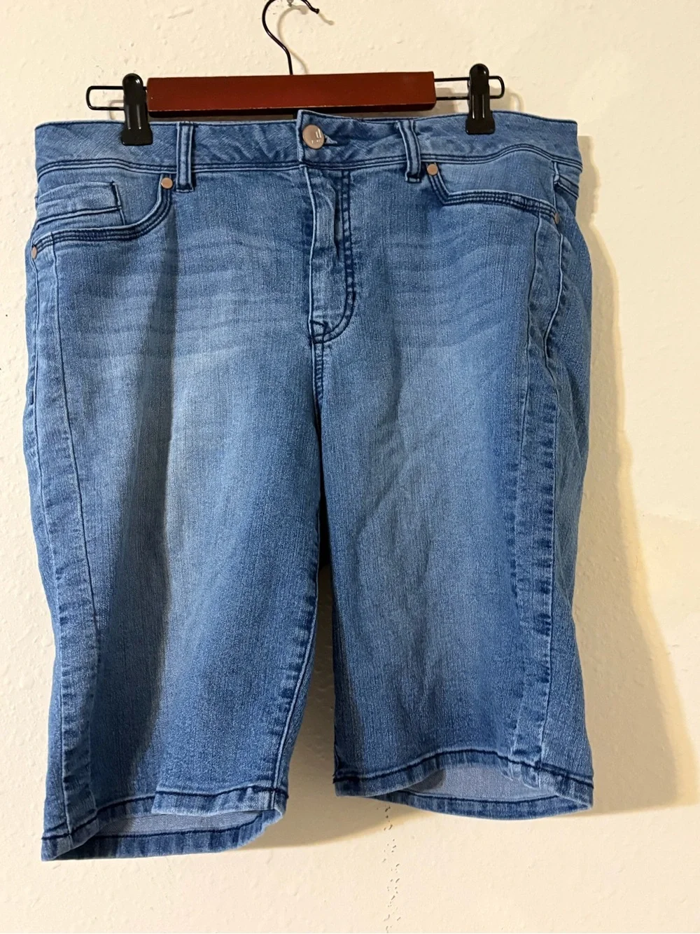 d. jeans Light Blue Men's Denim Short Pants